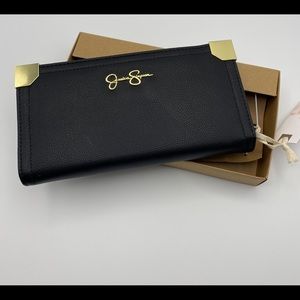 Jessica Simpson Frankie Wallet, Black